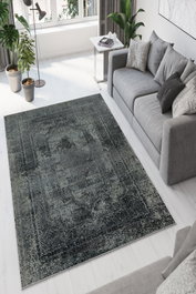 Conceptum Alfombra para Pasillo W932 - Gris Oscuro